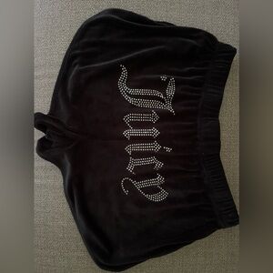 Black Juicy Sleepwear Bottoms